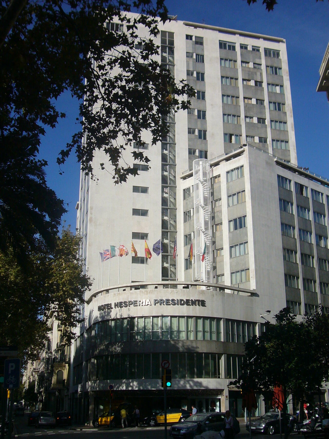 Hotel Hesperia Barcelona Presidente Exterior foto